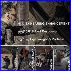 EARMOR Electronic Shooting Ear Protection, NRR30dB Bluetooth5.4 Noise Reductio