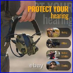 EARMOR M32 PLUS 2024 Version Tactical Headset Hunting & Shooting Earmuffs wit