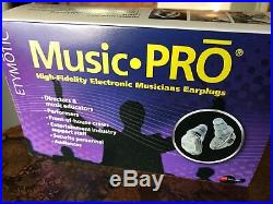 ETYMOTIC MP9-15 Music PRO High-Fidelity Electronic Earplugs Hearing Protection