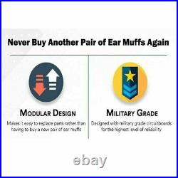 Ear Muffs Pro Ears Pro Slim Gold Series Ear Muffs Green (GSDPSG)