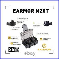 Earmor Electronic Shooting Ear Protection Earbuds NRR26dB Wireless BT5.3 Nois