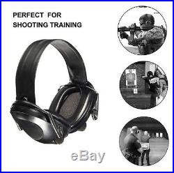 Earmuff Safety Hunting Electronic Tactical Shooting Ear Head Noise Protection