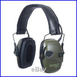 Electric Ear Muffs Shooting Protection Noise Cancelling Head Gear Impact Sport