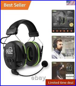 Electronic Bluetooth Hearing Ear Protection Headphones With Boom Microphones