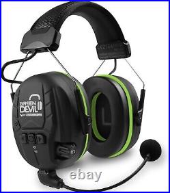 Electronic Bluetooth Hearing Ear Protection Headphones With Boom Microphones