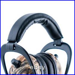 Electronic Ear Muffs Hearing Protection Amplification Camouflage Compact Camo