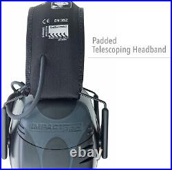 Electronic Earmuffs Amplified Range Communication and Hazardous Noise Blocking