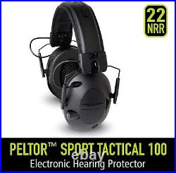 Electronic Hearing Protector Reduces Wind Noise Ideal for Shooters & Hunters