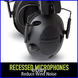 Electronic Hearing Protector Reduces Wind Noise Ideal for Shooters & Hunters