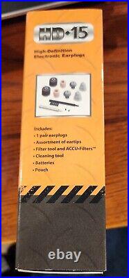 Etymotic ER125-HD15 HighDef Electronic Earplugs, Workers Industrial, Machinery