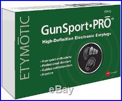 Etymotic GSP-15 GunSport PRO Buds High Definition Electronic Earplugs Ear Safety