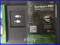 Etymotic GSP-15 GunSport PRO Ear Plugs Electronic Hearing Protection Earplugs