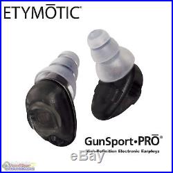 Etymotic GunsportPRO Earplugs Electronic Hearing Protection for Hunters/Shooters