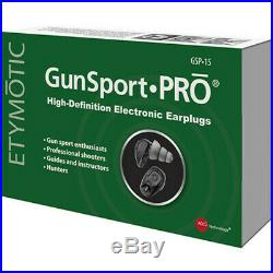 Etymotic New GunSport Pro GSP15 BN HD Electronic Hearing Protection Earplugs