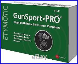 Etymotic Research GSP15 GunsportPRO High-Def Electronic Earplugs Brand New