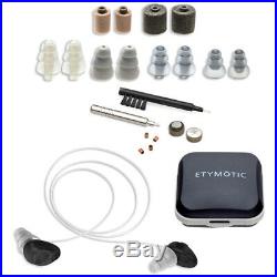 Etymotic Research HD15 Electronic Earplugs Hearing Protection, Black
