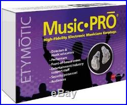 Etymotic Research MP9-15 Music PRO High-Fidelity Electronic Earplugs, 1 Pair