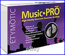 Etymotic Research MP9-15 Music PRO High-Fidelity Electronic Earplugs, 1 pair