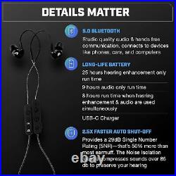 Extreme 2.0 Shooting Ear Buds Hearing Enhancement & Noise Isolation Bluetooth