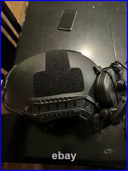 FMA FCS AMP Tactical Headset Communication Black