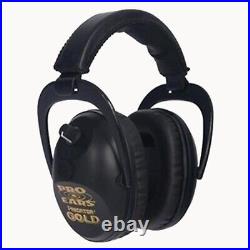 GS-P300-B Pro Ears Predator Gold Series Ear Muffs Black GS-P300-B