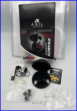 Ghost Stryke Digital hearing protection earbuds 30 Db NRR by SportEAR by Axil