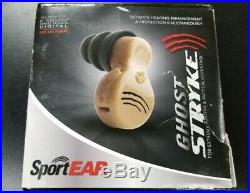 Ghost Stryke Sport Ear Electronic Noise Protection & Hearing Enhancement