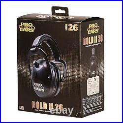 Gold II 26 Ear Muffs, NRR 26, Military Grade Electronic Hearing Protection wi