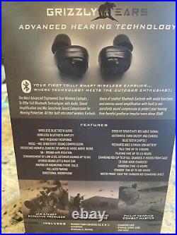 Grizzly Ears Predator PRO Ear Buds Bluetooth Rechargable GE-PP