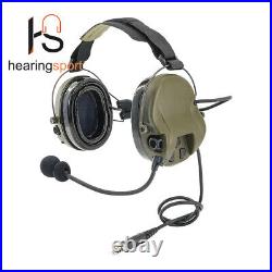 Hearing Protection Silicone Earcups Rear-Facing Headset Tactical Headset