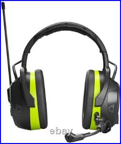 Hellberg Local 446 Active Capsule Ear Protection with Radio Electronic Radio Ant