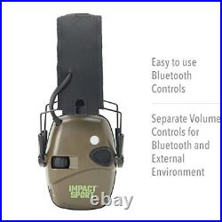 Honeywell Ademco Impact Sport Bluetooth 5.0 Electronic Shooting Earmuff R-02