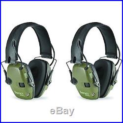Honeywell R-01526-PK2 Howard Leight Electronic Earmuff, 2-Pack, Classic Green