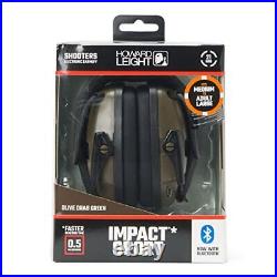Howard Leight Impact Sport Bluetooth 5.0 Electronic Shooting Earmuff