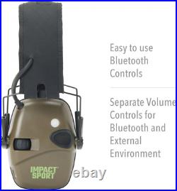 Howard Leight Impact Sport Bluetooth Adult, OD Green