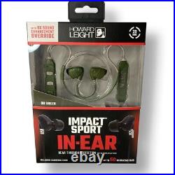 Howard Leight Impact Sport In-Ear Earbuds With Hear Through Protection