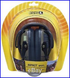 Howard Leight Impact Sport Sound Amplification Electronic Earmuffs, 6 Colors