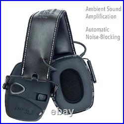 Howard Leight Sound Amplification Electronic Shooting Earmuff With Hard Case
