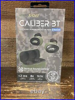 ISOtunes Sport CALIBER BT Shooting Earbuds Bluetooth Hearing Protection NIB