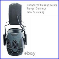 Impact Pro High Noise Reduction Rating Sound Amplification Electronic Earmuff