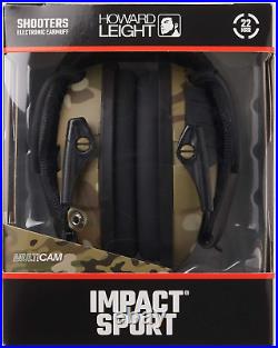 Impact Sport Electronic Shooting Earmuff with Sharp-Shooter Shooting Glasses