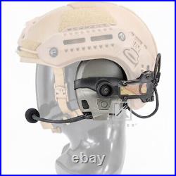 KRYDEX FCS Tactical AMP Headset Pickup Noise Reduction Earmuf Shooting Equipment