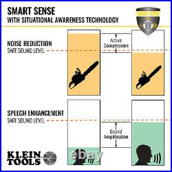 Klein Tools AESEM1S Situational Awareness Bluetooth Earmuffs