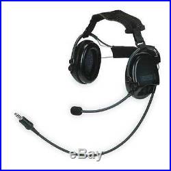 MSA 10079967 Electronic Ear Muff, 19dB, Over-the-H, Bk