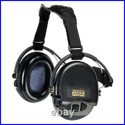 MSA 10082166 Electronic Ear Muff, 18dB, Behind-the-Neck