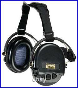 MSA 10082166 Electronic Ear Muff, 18dB, Behind-the-Neck 3THH9