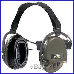 MSA Safety Ear Muffs Sordin Supreme Pro With Green Cups Neckband Electronic