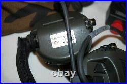MSA Sordin Headset Dual Comms with Microphone with cables and accessories