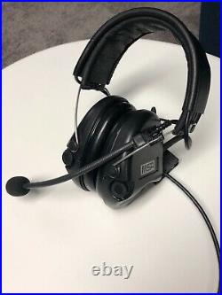 MSA Sordin SOR75302-X-07 Supreme Pro Ear Protector Black with comm attachment