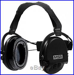 MSA Sordin Supreme PRO With Black Cups Neckband Electronic Earmuff Equipped